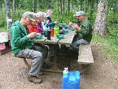 Mark Glendon; Gail Glendon; Phoebe Alden; Ruth Bennet McDougal Dorrough Dorrough; Dan Dorrough; Eric Weber; Kenneth Zimmer; NCT; Minnesota; Lake Superior Hike