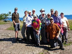 Marueen Mayo; Lorana Jinkerson; Char Baines; Deena Barshney; Kenneth Zimmer; Ruth Bennet McDougal Dorrough Dorrough; Dan Dorrough; Gail Glendon; Mark Glendon; Eric Weber; Phoebe Alden; Kathryn Brehm; Lake Superior Hike