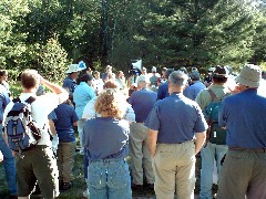 North Country Trail Conference Hiking NCT Minnesota; dedication of new trail segment