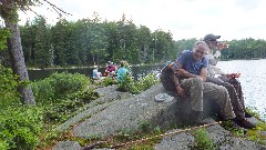 Sue; Ruth Bennett McDougal Dorrough; ; Mary Coffin; Bill Coffin; Tony Rodriguez; NCT; New York; Adirondacks Rock Pond; Central Mountains