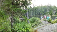 Sue; Ruth Bennett McDougal Dorrough; ; Mary Coffin; Hiking; NCT; New York; Adirondacks Rock Pond