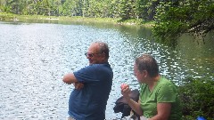 Jon, Kathy Bowen; Hiking; NCT; New York; Adirondacks Rock Pond; Central Mountains