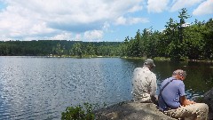 Tony Rodriguez; Bill Coffin; Hiking; NCT; New York; Adirondacks Rock Pond; Central Mountains