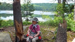 Ruth Bennett McDougal Dorrough; Hiking; NCT; New York; Adirondacks Rock Pond; Central Mountains