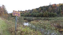 sign Schroon Lake
NCT Paradox Creek