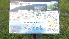 sign North Country National Scenic Trail - Eastern Terminus