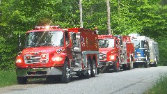 Fireman s practice; New York; Black River Canal Trail