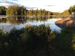 Minerva Campground ; MInerva Lake; NY