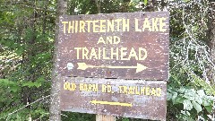 Hiking; NCT; New York; Adirondacks; Thirteenth Lake <-> North Creek