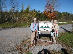 Dan Dorrough; Ruth Bennett McDougal Dorrough; Hiking; NCT; New York; Black River Feeder Canal Trail