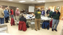 NYS NCTA Volunteer Council Meeting; Dick Lightcap; Kathy Eisele; Bruce Matthews; Mary MacDonald; Don Hazlett; Lynda Rummel; Irene Szabo; Mary Coffin; Jack Miller; Ruth Bennett McDougal Dorrough; Bill Coffin;