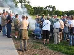 making a campfire; North Dakota; NCT Conference; Riverbend Farm