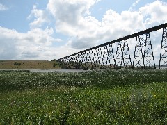 nct; North Dakota; Great Karnak prairie; Karnak High Railroad Bridge