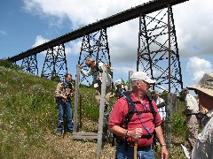 NCT; North Dakota; Great Karnak prairie; Karnak High Railroad bridge;