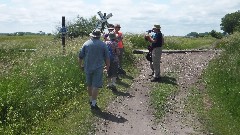 NCT; Dakota Prairie Chapter of the NCT; Railroad crossing