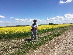 Ruth Bennett McDougal Dorrough; NCT; Coleharbor, ND; Canolla fields;