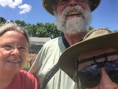 Sally Hoff; Dan Dorrough; Ruth Bennett McDougal Dorrough; NCT; Coleharbor, ND; selfie