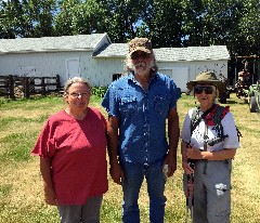 Sally, Fred Hoff; Ruth Bennett McDougal Dorrough; Coleharbor, ND