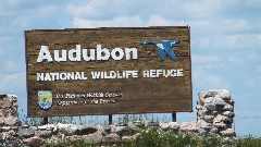 sign Audobon National Wildlife Refuge, ND