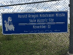 November 33 Missle Launch Site, ND