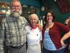 Dan, Ruth Bennett McDougal Dorrough; Mara Campbell; Cooperstown, ND