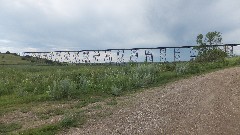 NCT; Karnak Railroad bridge, ND