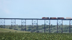 train; NCT; Karnak Railroad Bridge, ND