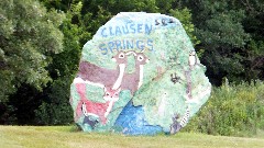 NCT; sign Clausen Springs, ND