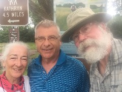 Ruth Bennett McDougal Dorrough; Bobby Koeplin; Dan Dorrough; NCT Claussen Springs, ND; selfie