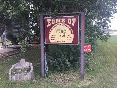 NCT; 
sign Home of Top Quality Cattle
Lisbon, ND