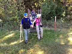 NCT; North Dakota; Celebration; Our Hike; Bob, Ruth Brown; NCT; Jorgens Hollow Campground -- Ekre Grassland Preserve, ND