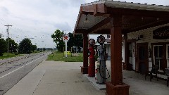 Gas Station; Museum ; NCT Wabash cannonball Trail; Delta OH