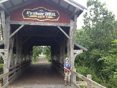 Ruth Bennett McDougal Dorrough; NCT; Buckeye Trail; Fraker Mill Bridge