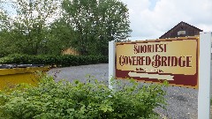 Shortest Covered Bridge