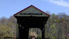 Skull Road; Covered bridge; NCT; Ohio; Buckeye Trail; Bowerston; BT