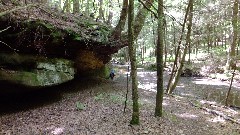 Ruth Bennett McDougal Dorrough; NCT; Ohio; Buckeye Trail; Old Mans Cave; BT