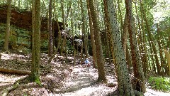 Ruth Bennett McDougal Dorrough; NCT; Ohio; Buckeye Trail; Old Mans Cave; BT