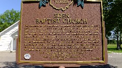 Eden Baptist Church; NCT; Buckeye Trail; Nipgen Rd; Scioto; BT