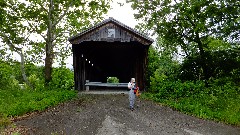 Ruth Bennett McDougal Dorrough; covered bridge; NCT; Ohio; Buckeye Trail; West Union; BT