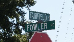 sign Fairfield Pike & Fowler Road; Fairborn; BT