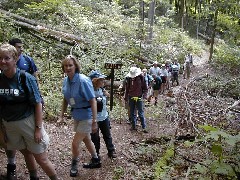 Group Hiking Marietta NCT Ohio; BT