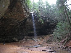 Old Mans Cave Hiking NCT Buckeye Trail; BT