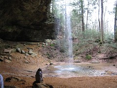 Old Mans Cave Hiking NCT Buckeye Trail; BT