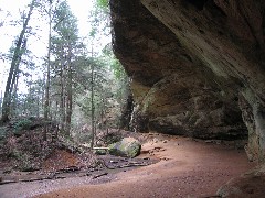 Old Mans Cave Hiking NCT Buckeye Trail; BT