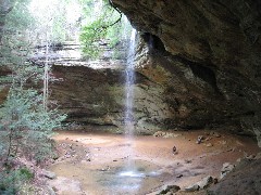 Old Mans Cave Hiking NCT Buckeye Trail; BT