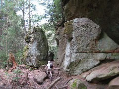 Ruth Bennett McDougal Dorrough; Old Mans Cave Hiking NCT Buckeye Trail; BT