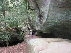 Ruth Bennett McDougal Dorrough; Old Mans Cave Hiking NCT Buckeye Trail; BT