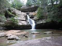 Old Mans Cave Hiking NCT Buckeye Trail; BT