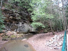 Old Mans Cave Hiking NCT Buckeye Trail; BT