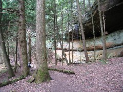 Old Mans Cave Hiking NCT Buckeye Trail; BT